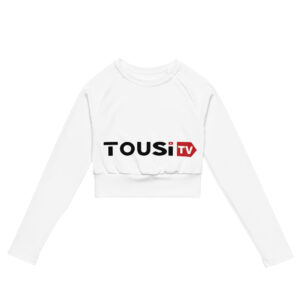 Tousi TV Long-Sleeve Crop Top