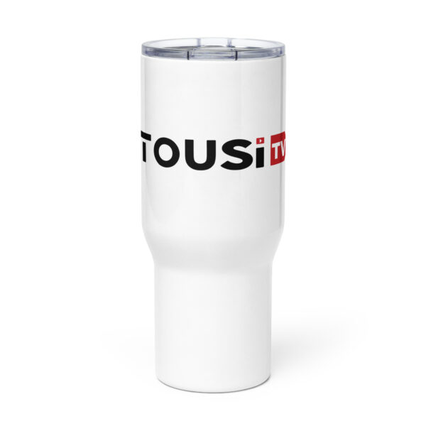 Tousi TV Travel Mug with a Handle - Image 3