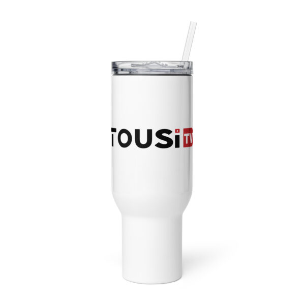 Tousi TV Travel Mug with a Handle - Image 4
