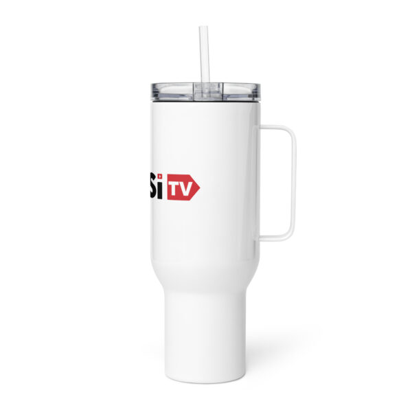 Tousi TV Travel Mug with a Handle - Image 5